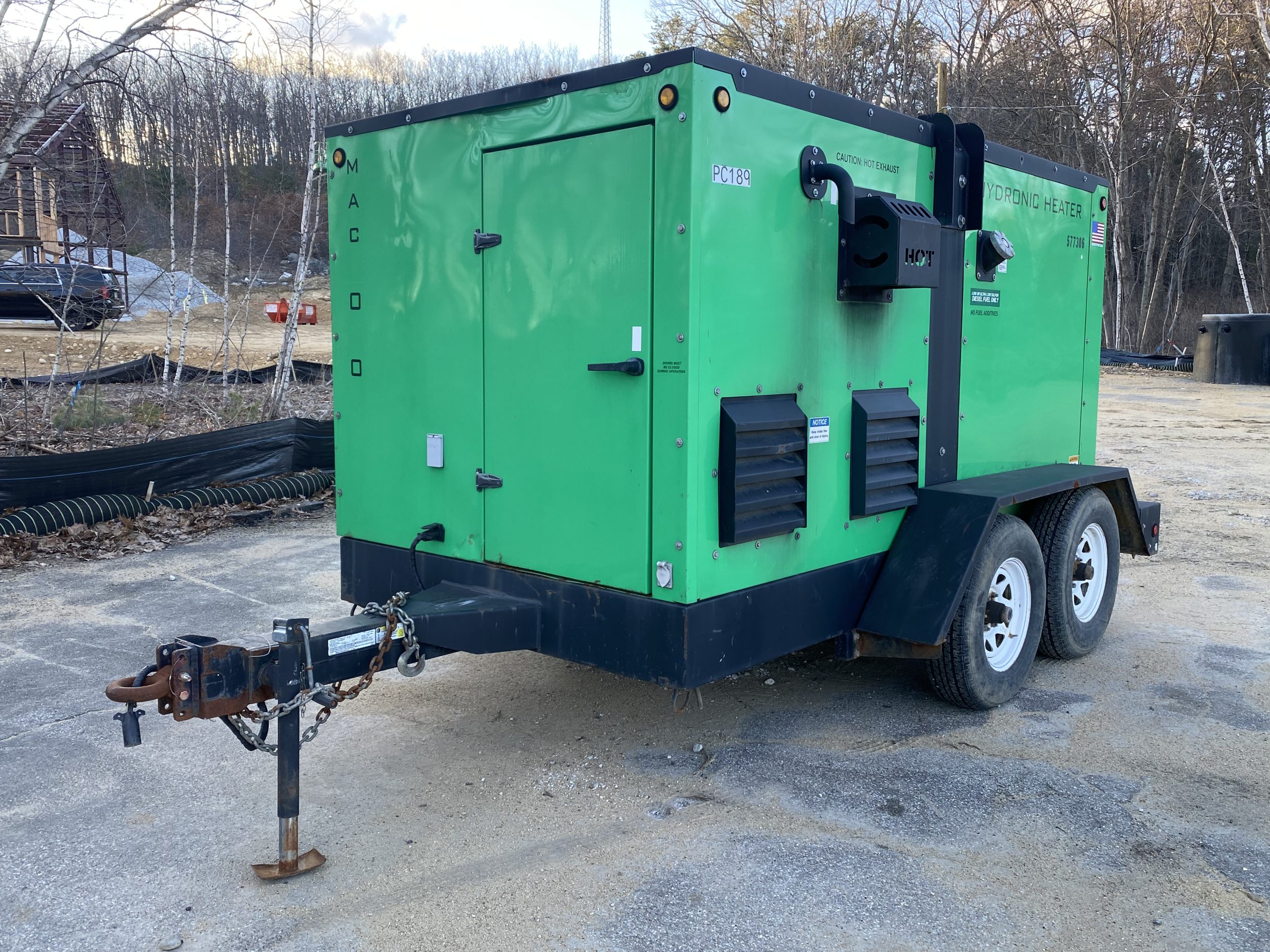 2013-Macgill-Ross-MAC-MAC6000-Ground-Curing-Construction-Heating-Concrete-Curing-Ground-Heater-Generator