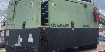 2007-Sullair-375H-Cat-Diesel-Compressor-375cfm