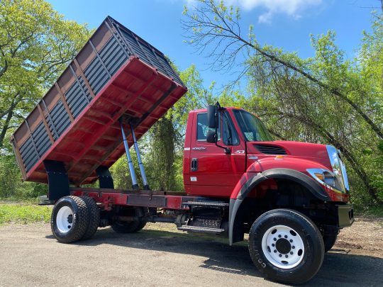 2011-International-7400-4x4-Dump-Flatbed-Truck