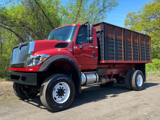 2011-International-7400-4x4-Dump-Flatbed-Truck