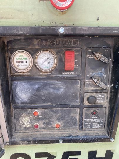 2007-Sullair-375H-Cat-Diesel-Compressor-375cfm