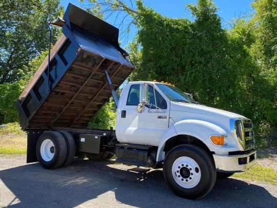 2011-Ford-F750-11'-Diesel-Cummins-Auto-Dump-Truck