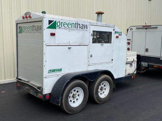 2015-Greenthaw-Dryair-300GTS-Ground-Heater-Concrete-Curing-Heater-Towable-Jobsite-Machine