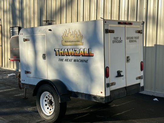 2003-Thawzall-T.H.E-Heat-Machine-Ground-Heater-Concrete-Curing-Heater-Towable-Jobsite-Machine