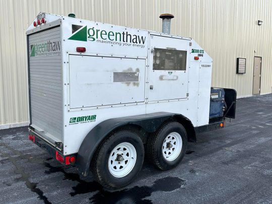 2015-Greenthaw-Dryair-300GTS-Ground-Heater-Concrete-Curing-Heater-Towable-Jobsite-Machine