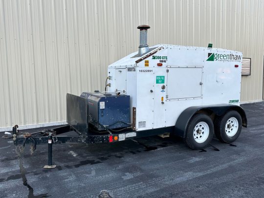 2015-Greenthaw-Dryair-300GTS-Ground-Heater-Concrete-Curing-Heater-Towable-Jobsite-Machine