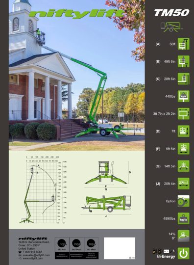 Used-New-Nifty-Niftylift-Boom-Lift-Construction-Life-Tow-Behind-Self-Propelled-Tracked-Diesel-Gas-Electric-Man-Lift-TM34-TM34T-TM42T-TM50-TD34T-TD42T-SD50D-SD60D-4X4-4X4X4-Boom-Lift