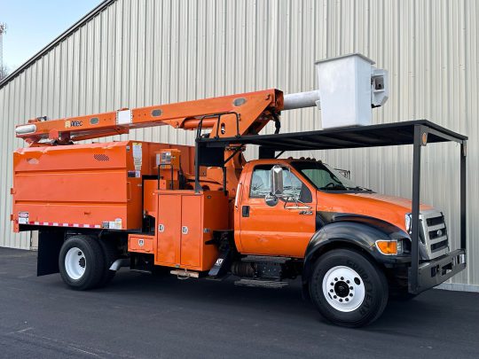 2011-Ford-F750-Altec-Elevator-75'-Forestry-Boom-Bucket-Cherry-Picker-Dump-Truck-Arborist-Truck