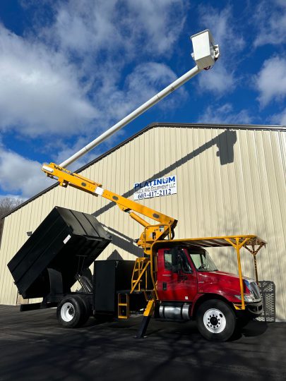 2011-International-4300-Altec-Forestry-65'-Bucket-Truck-Dump-Arborist-Truck