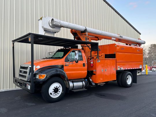 2011-Ford-F750-Altec-Elevator-75'-Forestry-Boom-Bucket-Cherry-Picker-Dump-Truck-Arborist-Truck