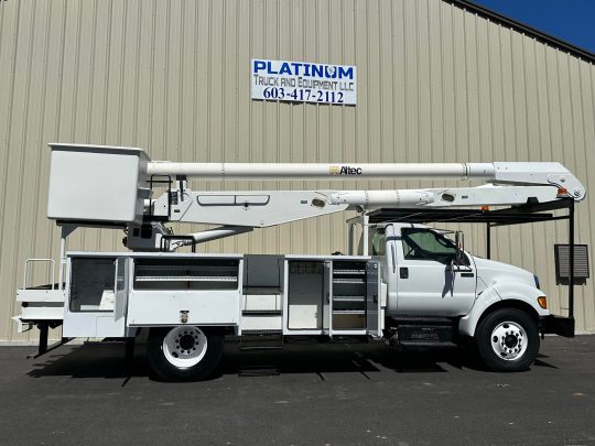 2012-Ford-F750-Altec-Material-Handler-Utility-Boom-Bucket-Truck-Cummins