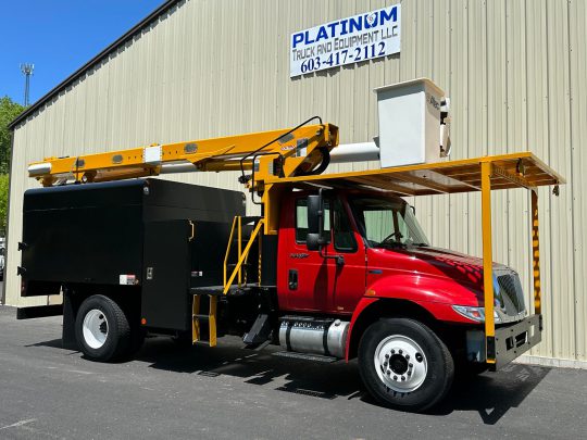 2014-International-4300-Altec-Forestry-65'-Bucket-Truck-Dump-Arborist-Truck