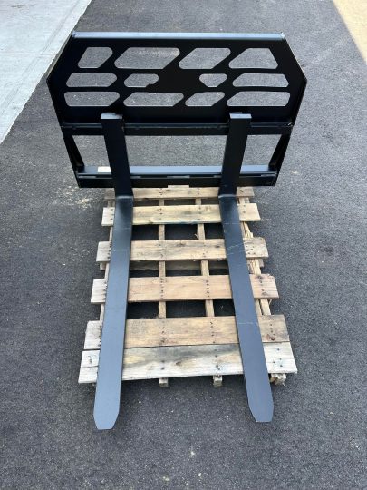 Loflin-Fabrication-New-45"-Pallet-Fork-Frame-48"-Standard-Fork-Fork-Frame-Compact-Attachment