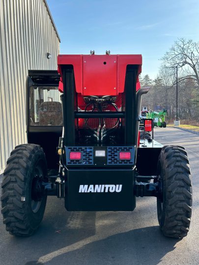 2023-Manitou-MTA10055-Enclosed-Telehandler-Forklift-Fork-Truck-Diesel-4x4