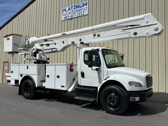 2017-Freight-M2-106-Altec-AA55-Material-Handler-Bucket-Truck