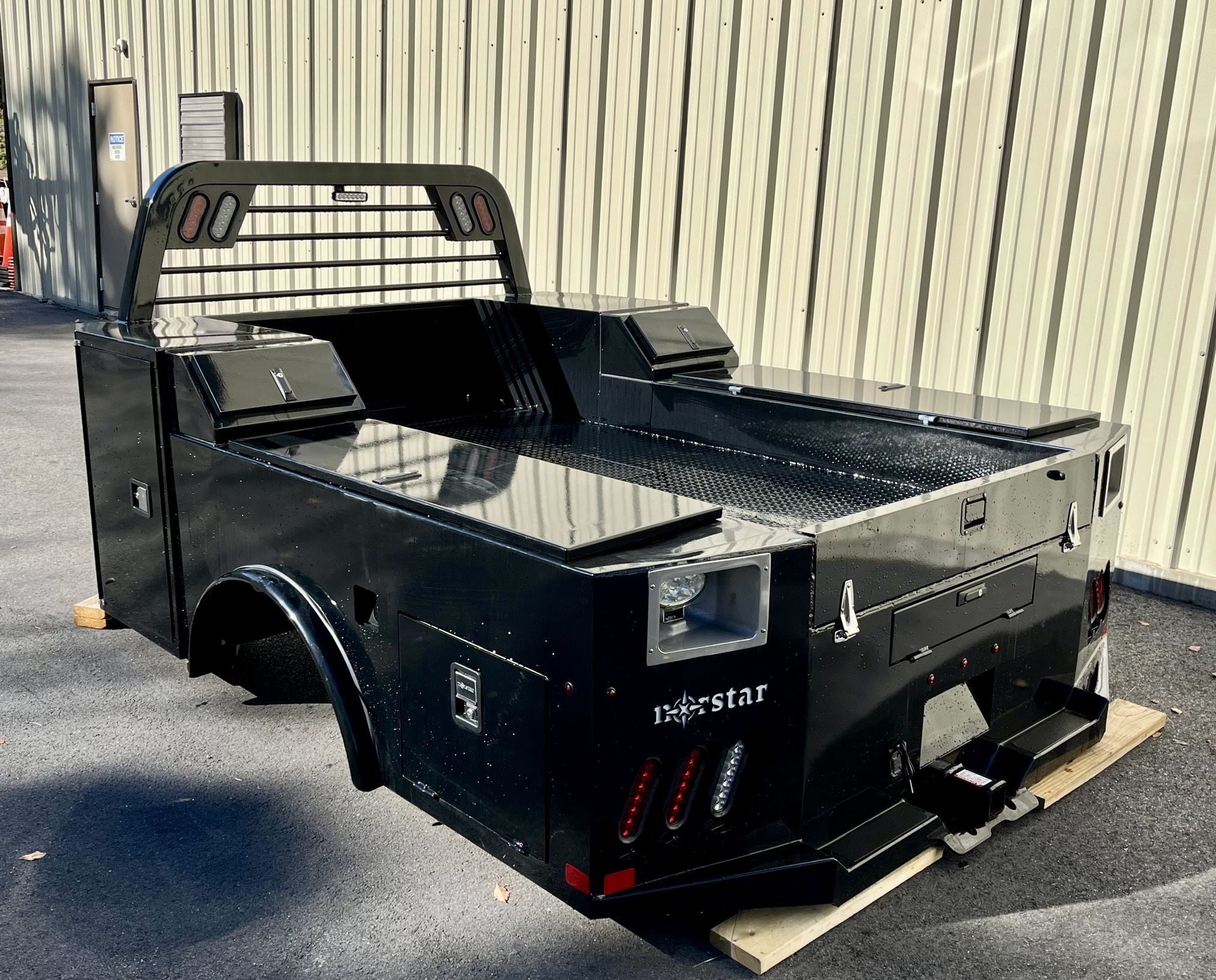 Norstar-SR-Bed-Utility-Skirted-Flatbed-Truck-Body-Bed-Ford-Chevy-Ram-Chevrolet-Peterbilt-GMC-Service-Haule-Bed