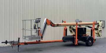 2020-JLG-T500J-Tow-Behind-Man-lift-Genie-Haulotte-Niftylift-Terex-Dynolift-Dinolift-Aerial-Lift-Aeriallift-Tow-Behind-Trailer-Lift