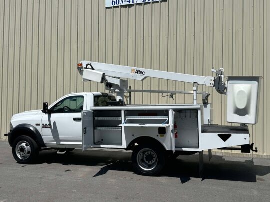2016-Ram-4500-Altec-Utility-Bucket-Truck-Fiber-Splicing-Truck-Non-Conductive-Man-Lift-Boom-Truck