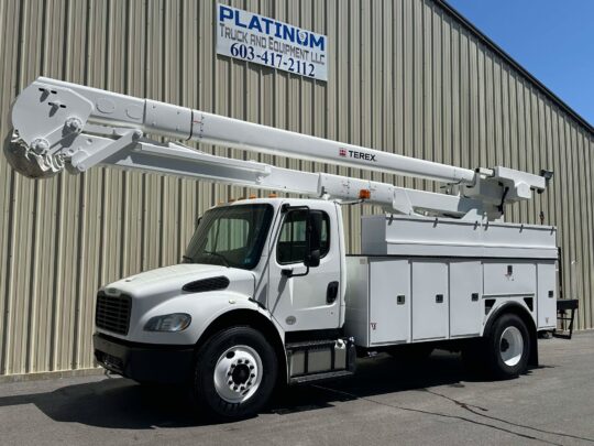 2017-Freightliner-M2-106-Terex-Material-Handler-Utility-Bucket-Boom-Line-Truck-Lineman