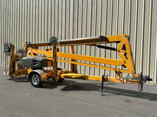 2016-Haulotte-5533A-Tow-Behind-Man-Lift-Cherry-Picker-Boom-Lift-Rental-Tree Work-Diesel-Hybrid-Electric