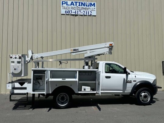 2016-Ram-4500-Altec-Utility-Bucket-Truck-Fiber-Splicing-Truck-Non-Conductive-Man-Lift-Boom-Truck