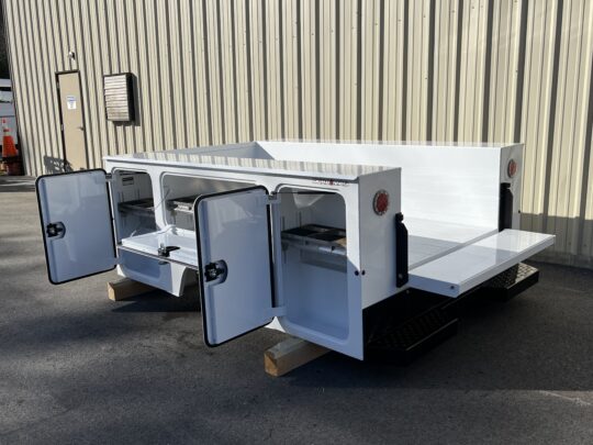 Aluminum Truck Bed, Aluminum Truck Body, diesel trucks, Dump bed, duramag, Durarack, installs, landscape dump truck, landscape equipment, Magnum Rack, mechanic trucks, New Truck Bed, Service, service bed, steel bed, Upfit, Utility Bed