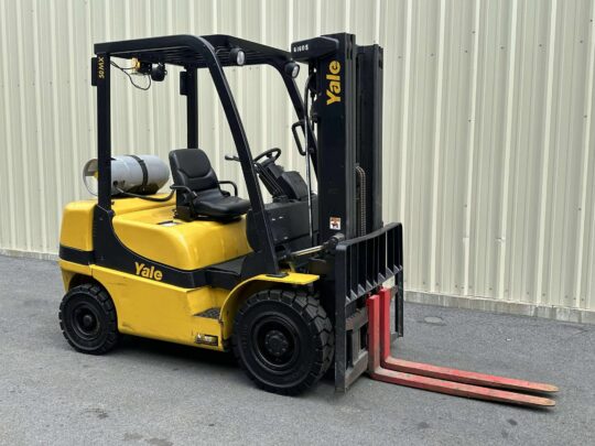 2018-Yale-GP050MX-LPG-Forklift-5k-Lift-Capacity-Warehouse-Forktruck-Diesel-Gas-LPG-Dual-Fuel-Electric