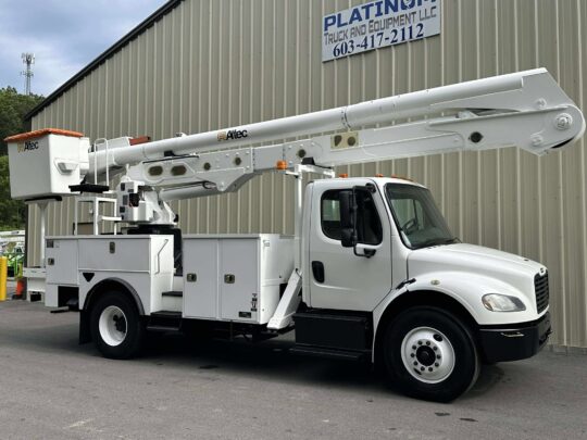 2017-Freightliner-M2-106-Terex-Altec-AA55E-Material-Handler-Utility-Bucket-Boom-Line-Truck-Lineman