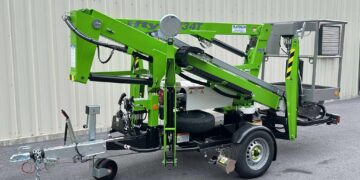 2025-New-Niftylift-TM34TGT-TM34TG-Traction-Drive-Self-Driving-Trailer-Boom-Man-Lift-Electric-Gas-Hybrid-Diesel-40'-Construction-Lift
