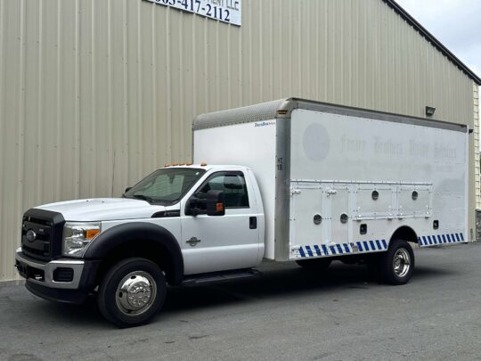 2016-Ford-F550-Utility-Plumber-Electrican-General-Contracting-Van-Box-Diesel-Truck-Hooksett-NH-Truck-Dealer-Ford