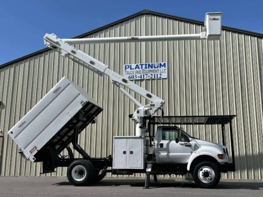 2013-Ford-F750-Altec-Forestry-Chipper-Dump-Truck-Arborist-Forestey-Truck-Diesel-Cummins-Eaton-Auto
