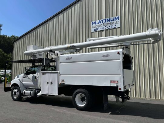 2013-Ford-F750-Altec-Forestry-Chipper-Dump-Truck-Arborist-Forestey-Truck-Diesel-Cummins-Eaton-Auto