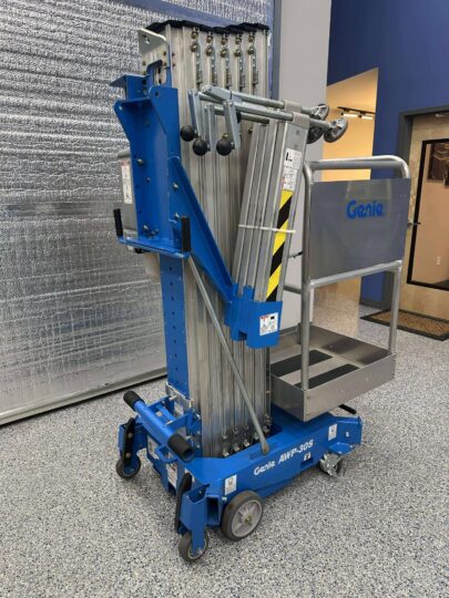2024-Genie-AWP-230S-Electric-Vertical-Mast-Man-Lift-DC-AC-Electric