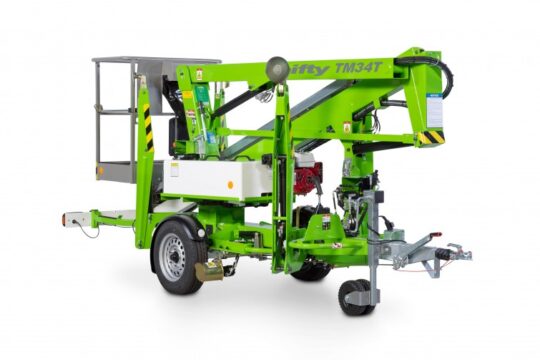 2025-New-Niftylift-TM34TGT-TM34TG-Traction-Drive-Self-Driving-Trailer-Boom-Man-Lift-Electric-Gas-Hybrid-Diesel-40'-Construction-Lift