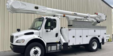 2020-Freightliner-M2-Altec-AM55-Material-Handler-Boom-Utility-Truck-Diesel-Automatic-Lineman-Storm-Truck-Work-Ready