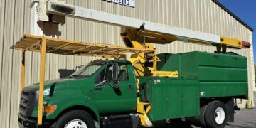 2011-Ford-F750-Versalift-75'-Forestry-Elevator-Bucket-Truck-Diesel-Auto-Manual-Altec-Terex-Tree-Work