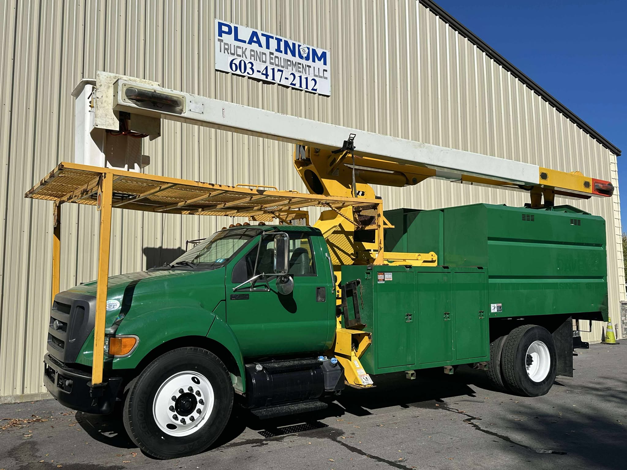 2011-Ford-F750-Versalift-75'-Forestry-Elevator-Bucket-Truck-Diesel-Auto-Manual-Altec-Terex-Tree-Work