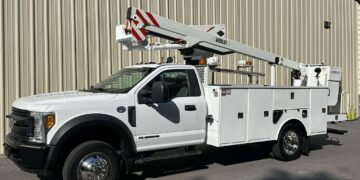 2017-Ford-F550-Versalift-40'-Utility-Lineman-Bucket-Boom-Truck-Diesel