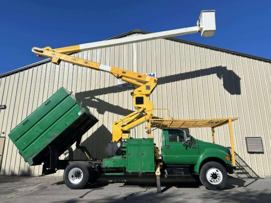 2011-Ford-F750-Versalift-75'-Forestry-Elevator-Bucket-Truck-Diesel-Auto-Manual-Altec-Terex-Tree-Work