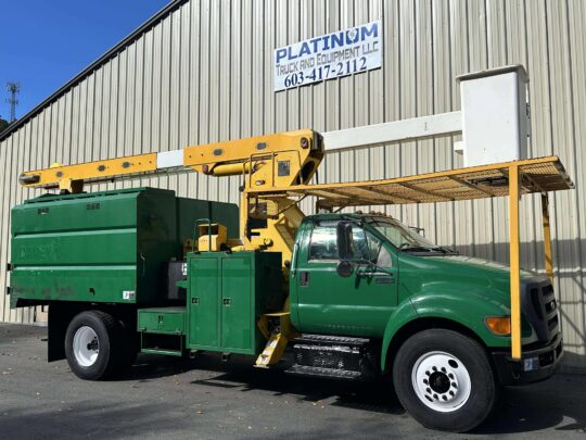 2011-Ford-F750-Versalift-75'-Forestry-Elevator-Bucket-Truck-Diesel-Auto-Manual-Altec-Terex-Tree-Work