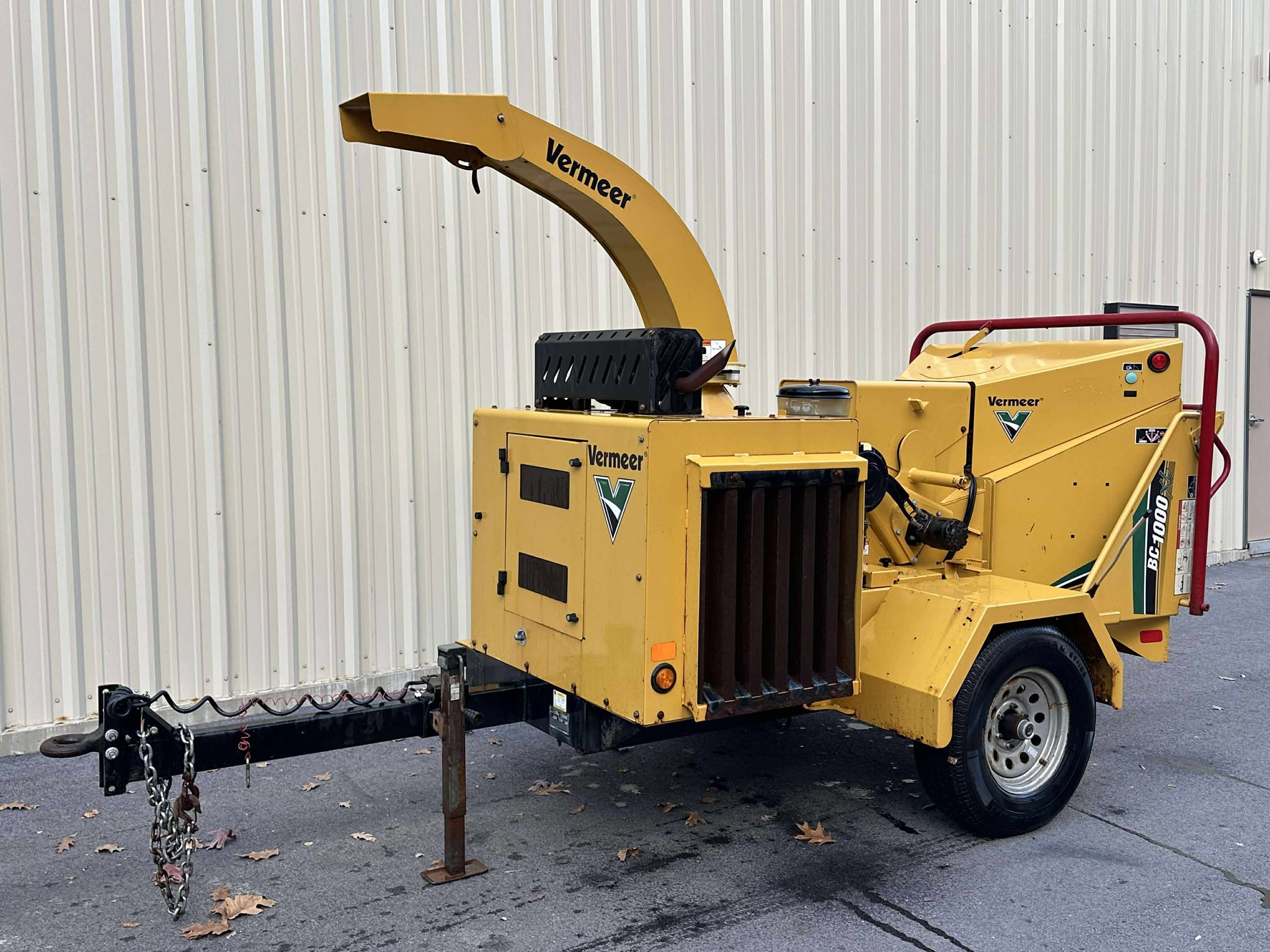 2021-Vermeer-BC1000XL-Diesel-Gas-12"-Wood-Chipper-Bandit-Altec-Vermeer-Morbark