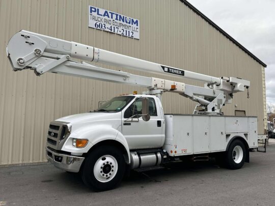 2015-Ford-F750-Terex-Material-Handler-Bucket-Truck-Auto-Line-Truck-Utility-Truck-Altec-MH
