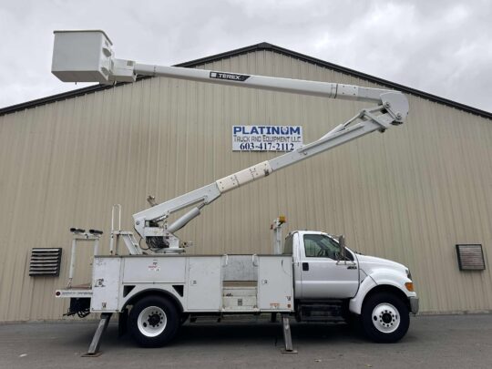 2015-Ford-F750-Terex-Material-Handler-Bucket-Truck-Auto-Line-Truck-Utility-Truck-Altec-MH