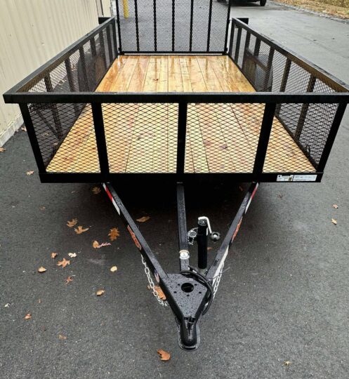 2026-Down-2-Earth-DTE7614G29-HS–Single-Axle-Utility-Tube-Steel-6’4”x14’-Trailer