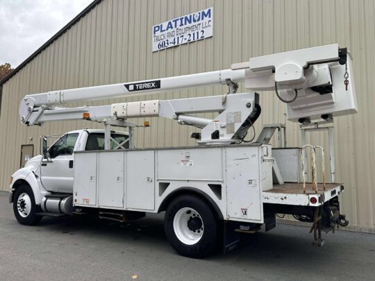 2015-Ford-F750-Terex-Material-Handler-Bucket-Truck-Auto-Line-Truck-Utility-Truck-Altec-MH