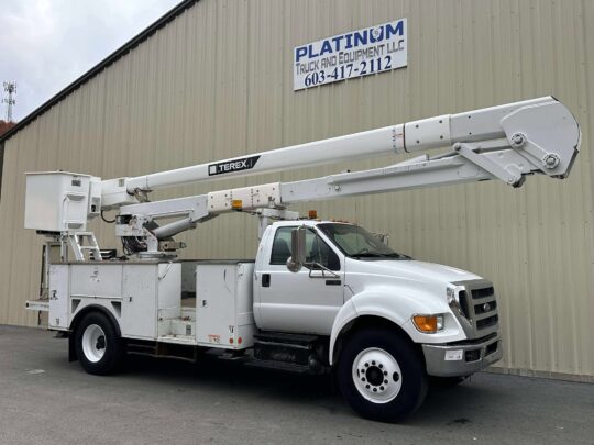 2015-Ford-F750-Terex-Material-Handler-Bucket-Truck-Auto-Line-Truck-Utility-Truck-Altec-MH