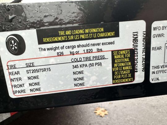 2026-Down-2-Earth-DTE7614G29-HS–Single-Axle-Utility-Tube-Steel-6’4”x14’-Trailer