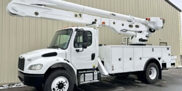 2019-Freightliner-M2-106-Altec-Material-Handler-Utility-Bucket-lineman-Cherry-Picker-Truck