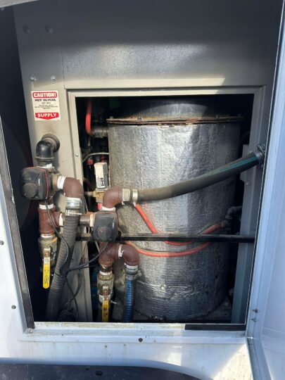 2012-DRYAIR-GREENTHAW-600GTS-GROUND-HEATER W/-GENERATOR-Concrete-Curing-Ground-Thawing-Excavation-Work