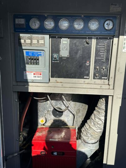 2012-DRYAIR-GREENTHAW-600GTS-GROUND-HEATER W/-GENERATOR-Concrete-Curing-Ground-Thawing-Excavation-Work